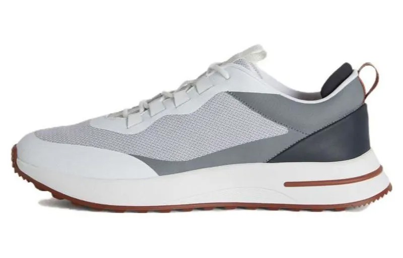 Кроссовки Loro Piana Lifestyle Shoes Men Low-top Frost Gray, серый