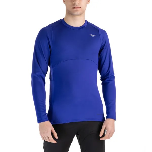 Лонгслив мужской Mizuno J2GA1570-27 фиолетовый L