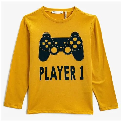 Лонгслив KOTON BOYS, 2KKB16949OK, цвет: MUSTARD, размер: 6-7