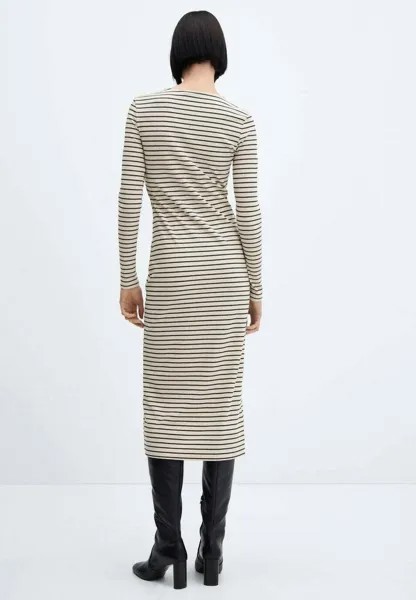 Трикотажное платье Basile Mango, цвет open beige