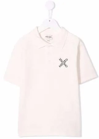 Kenzo Kids рубашка поло с логотипом