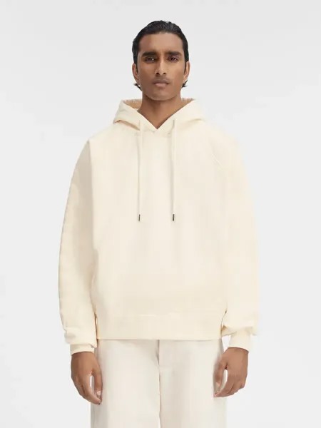 Толстовка с логотипом на рукавах с капюшоном Typo Jacquemus, светло-бежевый
