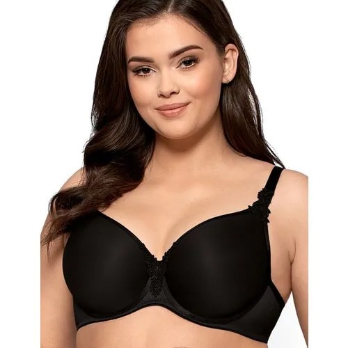 Бюстгальтер Nipplex, размер 90F, черный