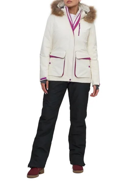 Спортивная куртка женская SkiingBird AD551777 белая XXL