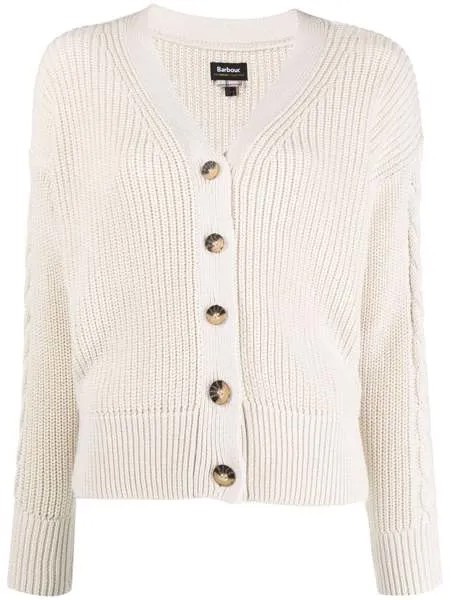 Barbour кардиган в рубчик