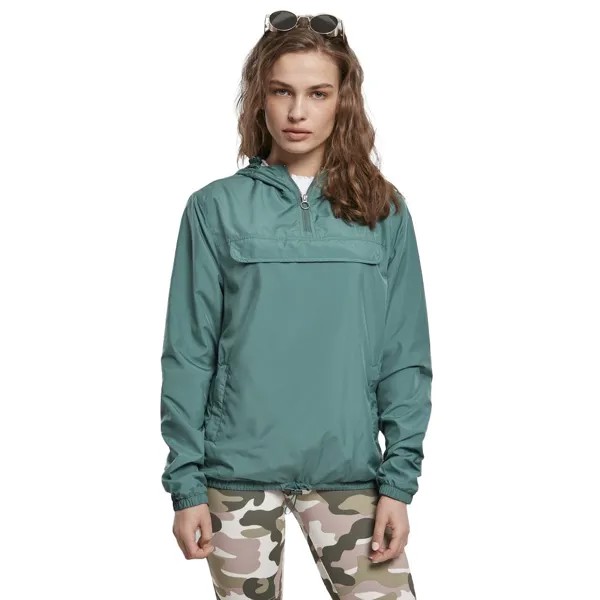 Куртка Urban Classics Windbreaker, зеленый