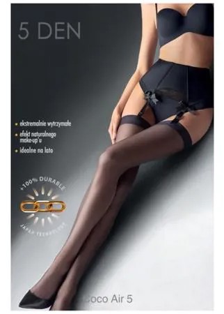 Чулки Marilyn Coco Air, размер 3/4(M/L), черный