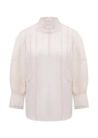 Льняная блузка Polo Ralph Lauren