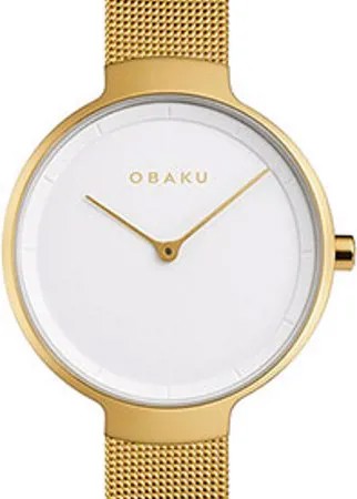 Fashion наручные  женские часы Obaku V231LXGIMG. Коллекция Mesh