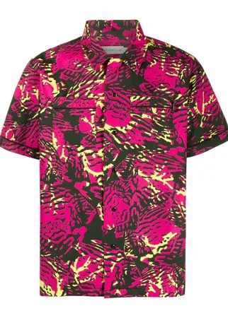 Billionaire Boys Club рубашка с принтом Fish Camouflage