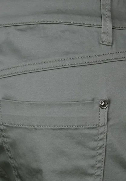 Тканевые брюки CASUAL FIT Street One, пятнистый светло-зеленый