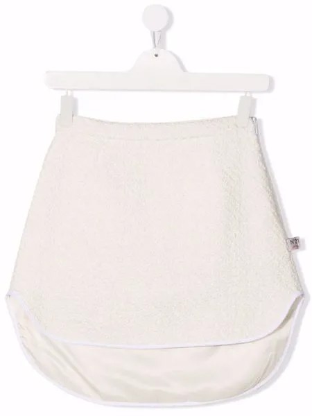 Nº21 Kids TEEN bouclé skirt