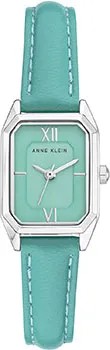 Fashion наручные  женские часы Anne Klein 3969AQUA. Коллекция Leather