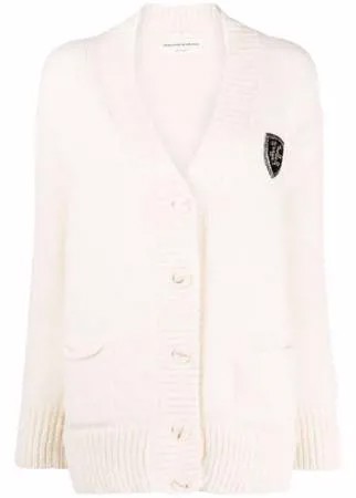 Ermanno Scervino кардиган с нашивкой-логотипом
