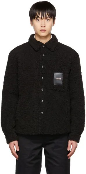 Черная плюшевая куртка Aspen Axel Arigato