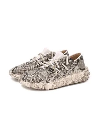 Кожаные кроссовки Giuseppe Zanotti Design