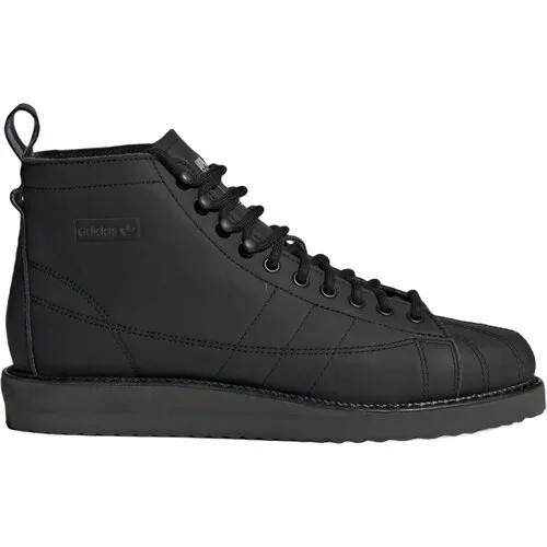 Ботинки adidas Originals Superstar Boot, размер 3,5 UK, черный, серый