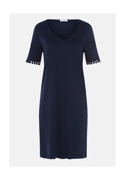 Розовая ночная рубашка HANRO, цвет Deep Navy Damen