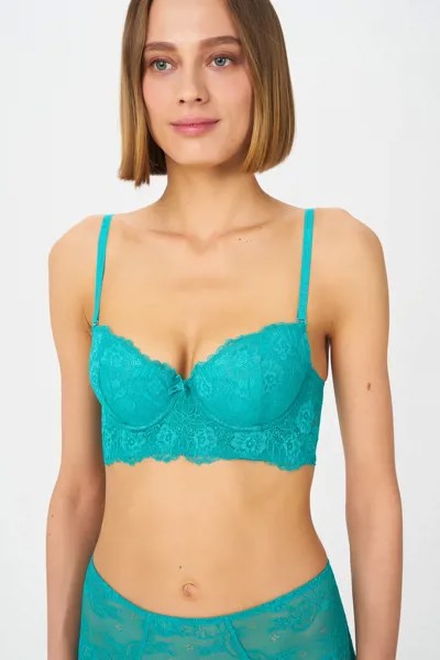 Бюстгальтер женский Innamore ICD10238 Basic Lace зеленый 80C