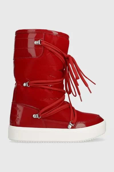 Зимние ботинки Chiara Ferragni, красный