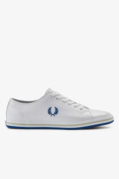 Кожаные кроссовки Kingston Fred Perry, белый