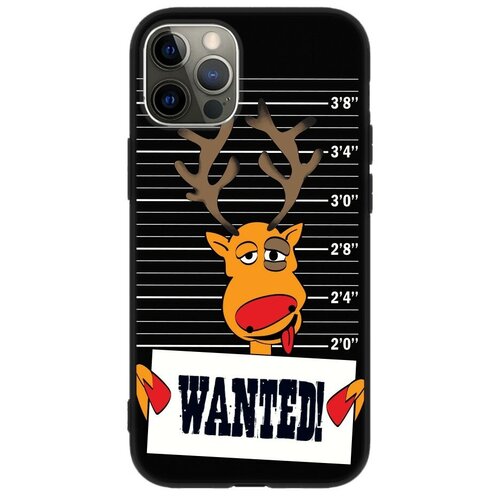 Силиконовый чехол с рисунком Авокадо Йога для Apple iPhone 12 / 12 Pro, Anycase PR0001662