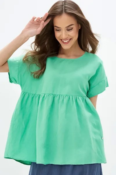 Блуза женская Baon B190025 зеленая M