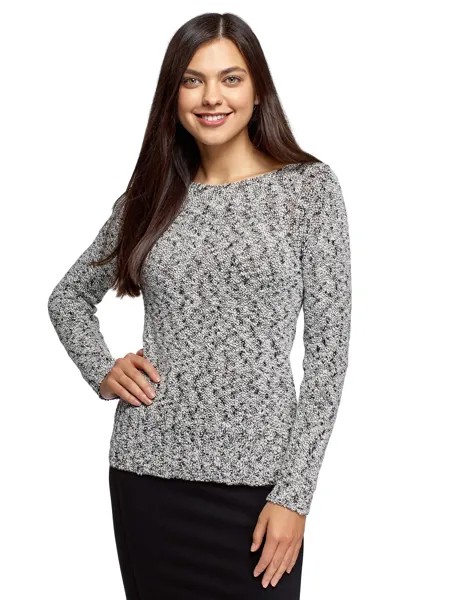 Джемпер женский oodji 63803083 белый XL