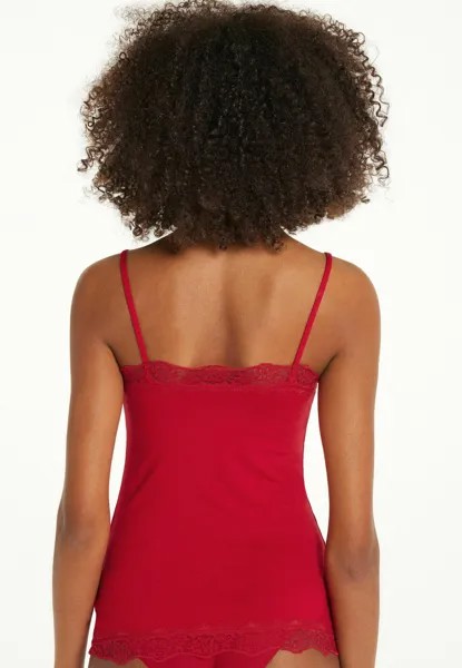 Топ Tezenis, крапчатый красный