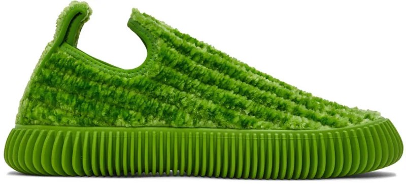 Зеленые кроссовки Ripple Bottega Veneta