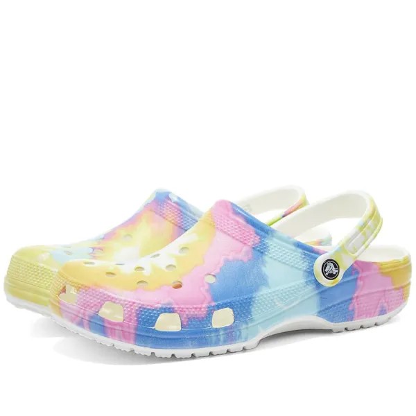 Сандалии Crocs Classic Tie Dye Graphic Clog