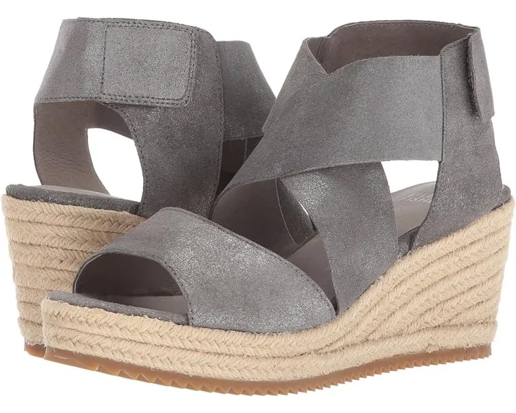 Туфли Eileen Fisher Willow 3, цвет Pewter Metallic Suede