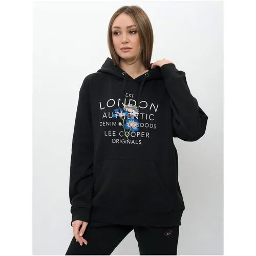 Толстовки Lee Cooper Seasonal overhead hoodie MT4A200200AS2LC-BLK S