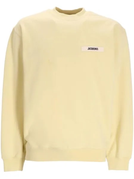 Jacquemus толстовка Le Gros Grain, желтый