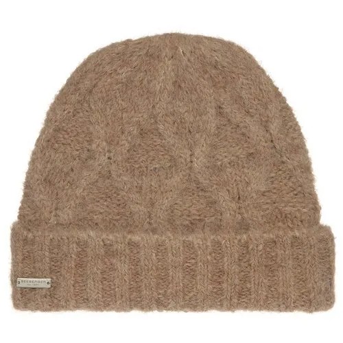 Шапка вязаная SEEBERGER 18458-0 TURN-UP BEANIE, размер ONE