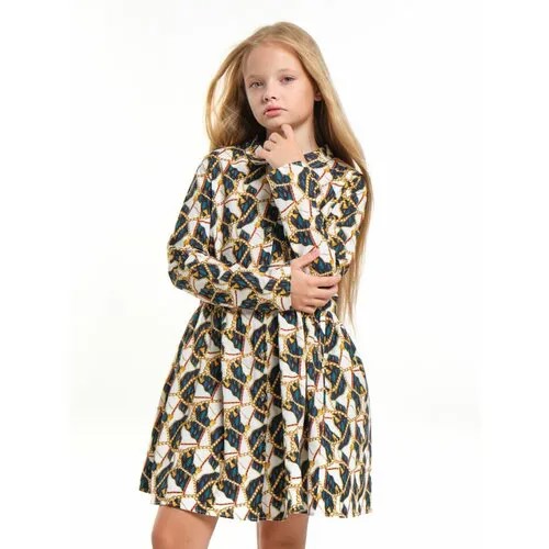 Платье Mini Maxi, размер 140, мультиколор