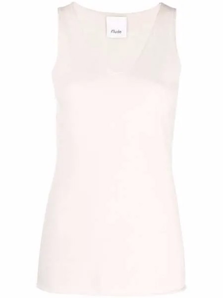Allude топ с V-образным вырезом