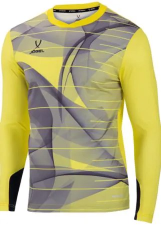 Свитер вратарский Jögel Division Performdry Gk Pattern Ls, желтый/черный/белый размер S