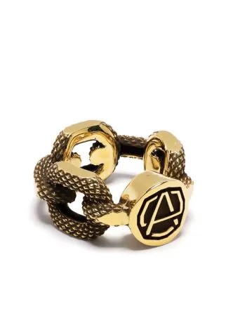AMBUSH цепочное кольцо с логотипом