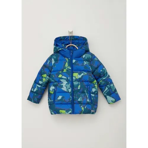 Куртка s.Oliver, размер 98, синий, зеленый