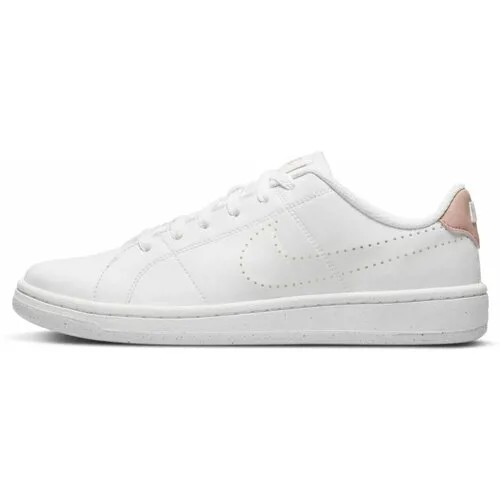 Кеды NIKE Court Royale 2 Next Nature, полнота F (EU)/ на среднюю стопу, размер 6.5, белый