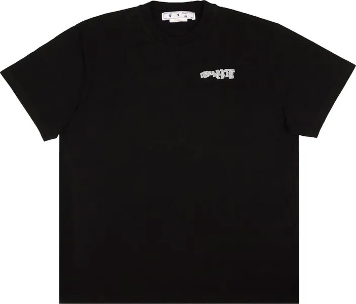 Футболка Off-White Carlos Arrow Over T-Shirt Black, черный