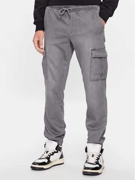 Тканевые брюки стандартного кроя Only & Sons, серый
