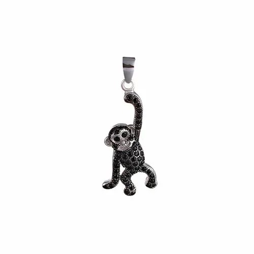 Подвеска ELEMENT47, серебро, 925 проба, фианит