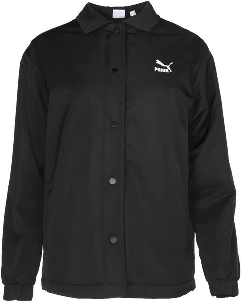 Куртка PUMA Classics Fashion Coach Jacket, цвет Puma Black