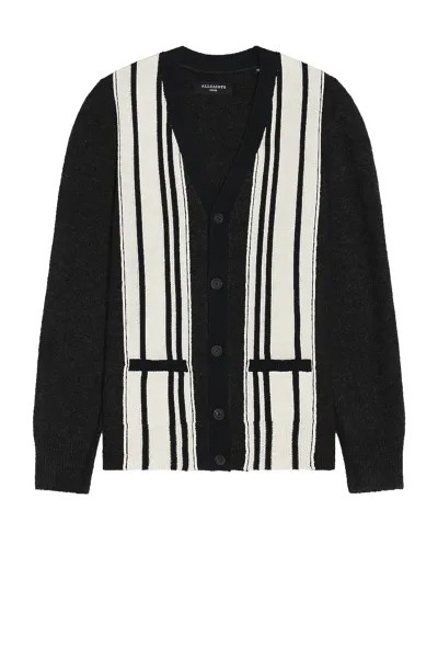 Кардиган ALLSAINTS Berkley, цвет Cinder Black Marl