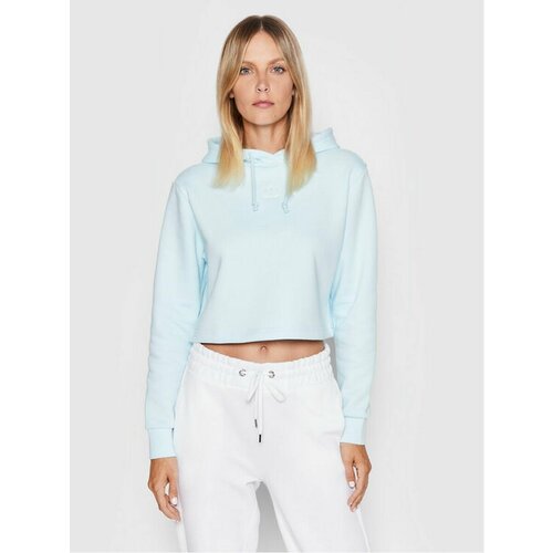 Худи adidas, размер 46 [FR], синий