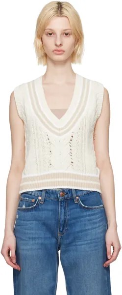 Rag &bone Off-White Брендовый жилет rag & bone