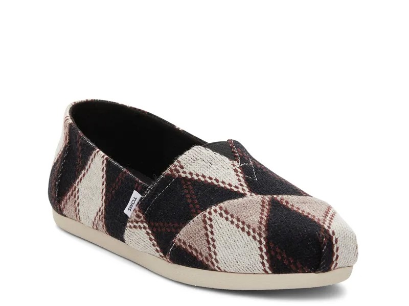 Слипоны женские Toms Alpargata Espadrille, черный