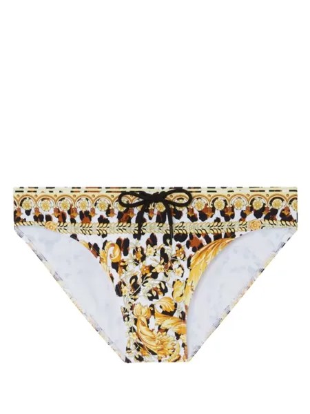 Versace плавки Wild Barocco, желтый